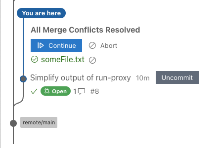 Resolved Merge Conflicts